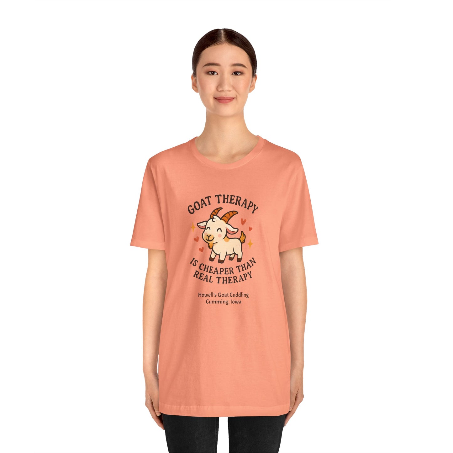 Goat Therapy Tee | Cute Goat Shirt