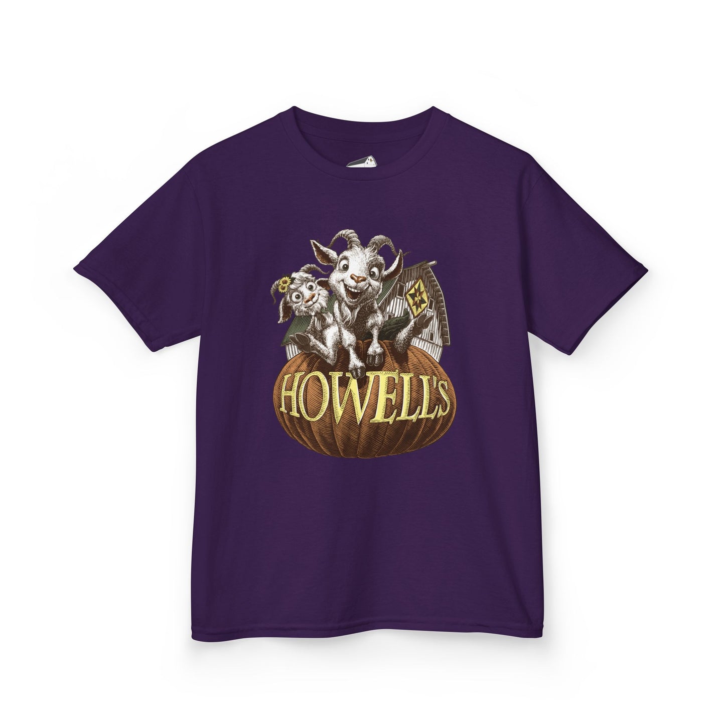 Kids T-Shirt, Goat Graphic Tee, Youth Gildan Cotton Top,