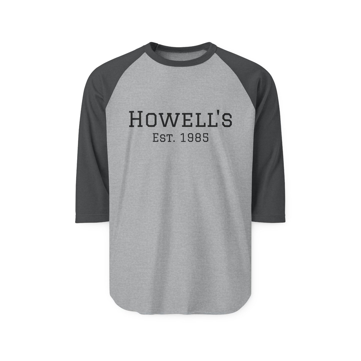 Howell's Est. 1985 Unisex Raglan Shirt,