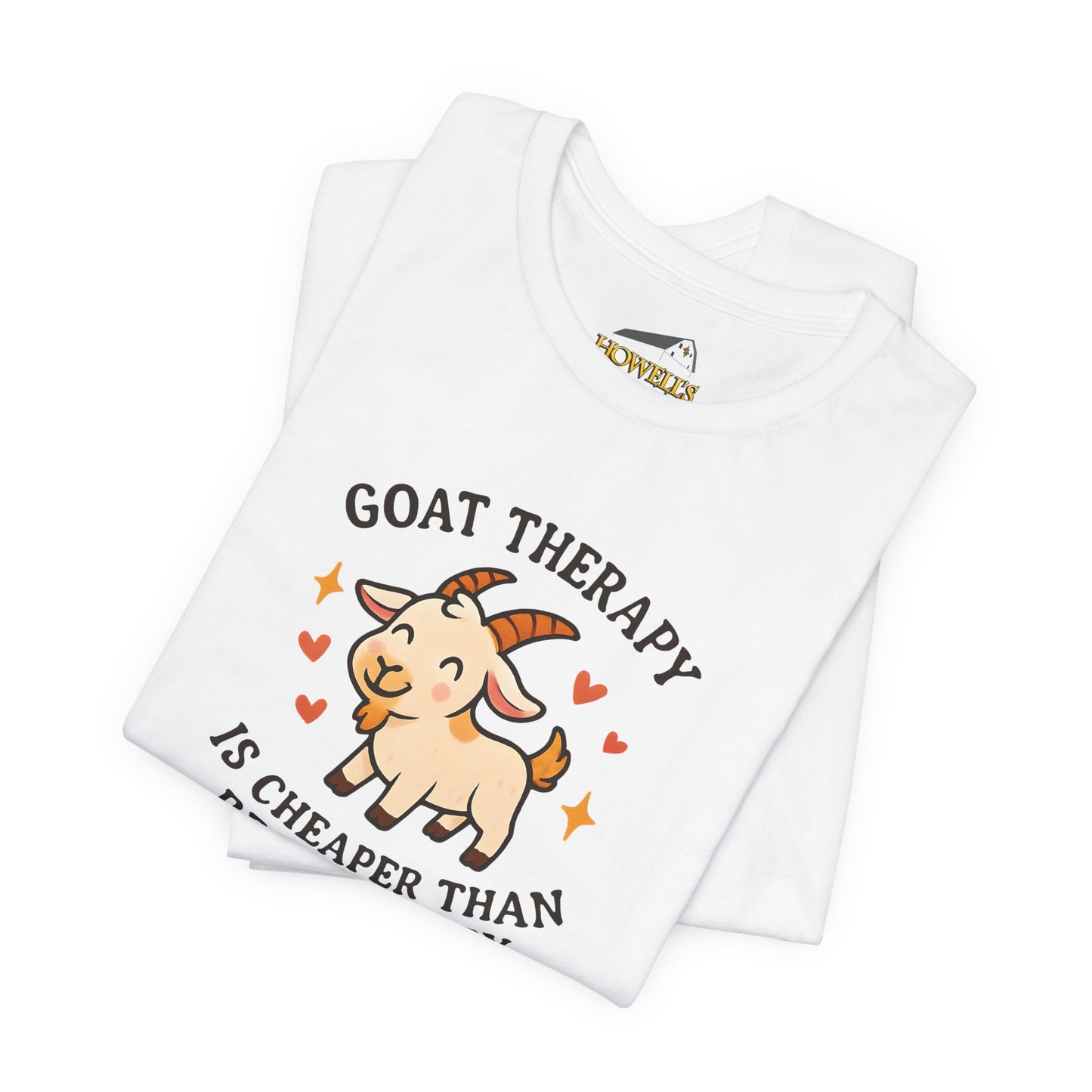 Goat Therapy Tee | Cute Goat Shirt