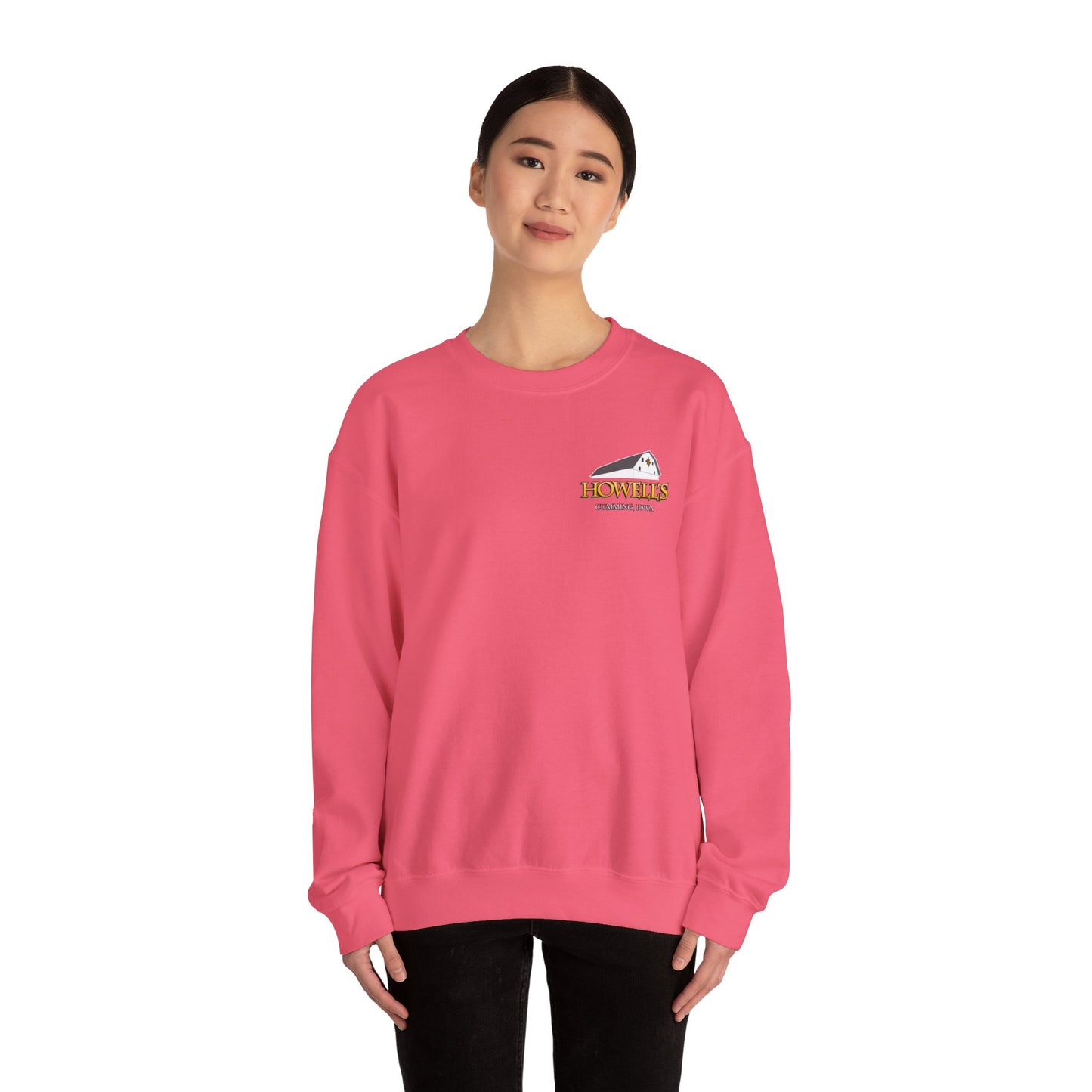 Unisex Crewneck Sweatshirt - Logo on Front Goats on the Back
