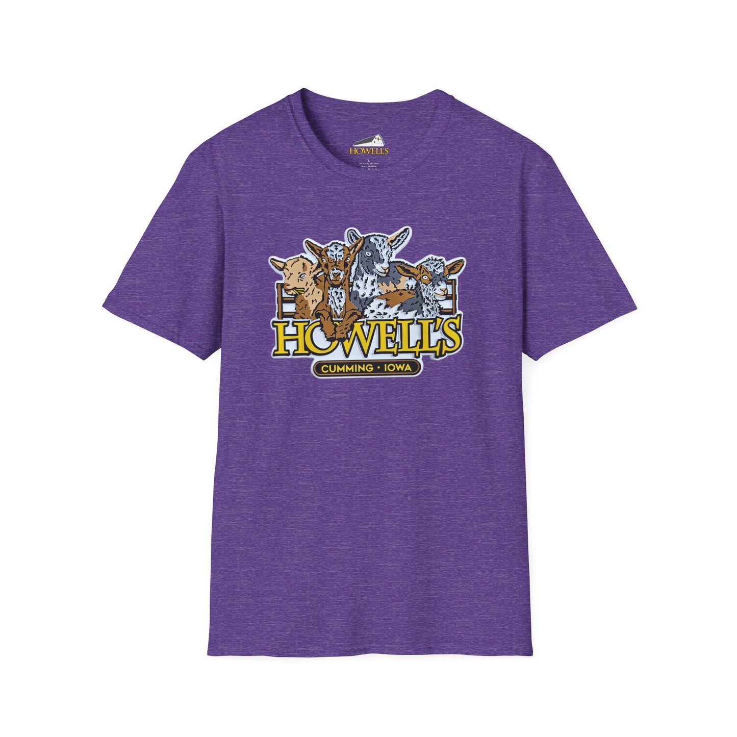 Adult Howell's Goat Graphic Tee, Unisex Softstyle Gildan T-Shirt