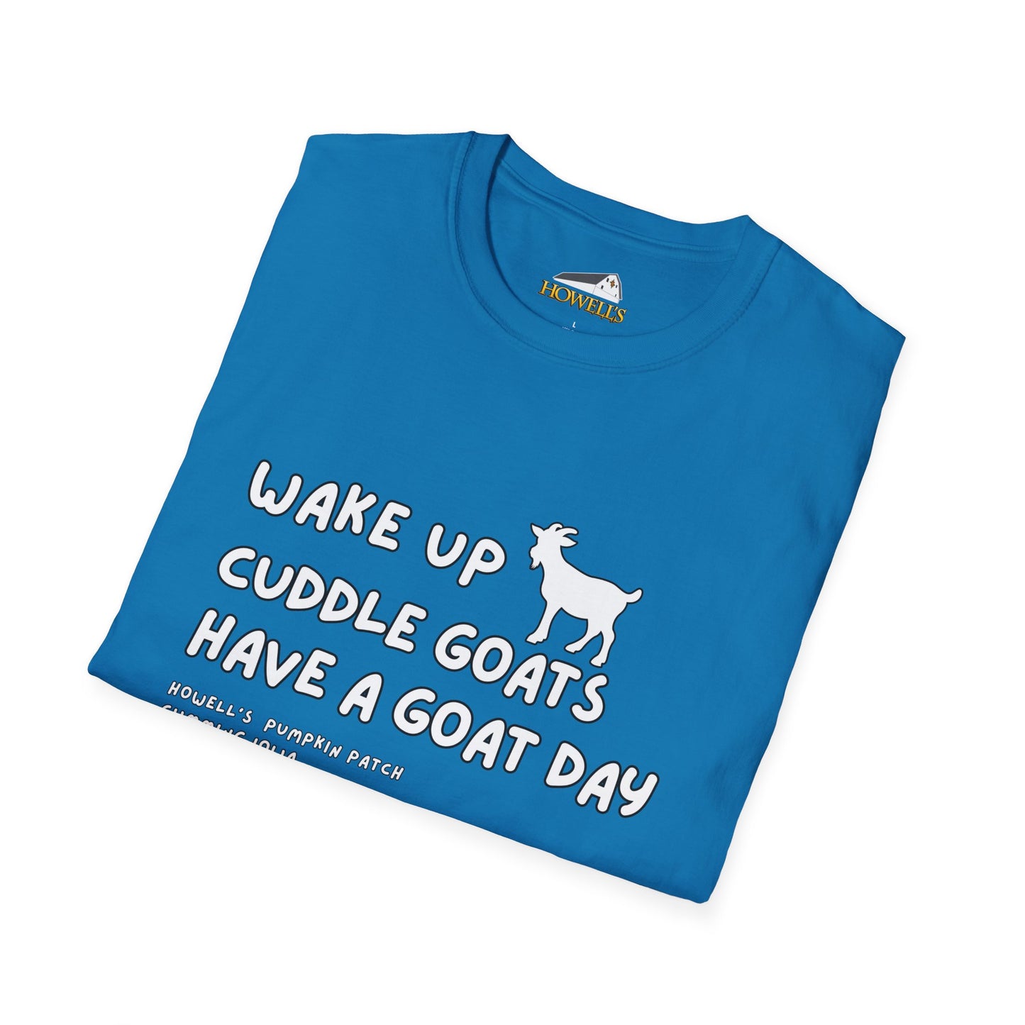 Wake Up Cuddle Goats, Unisex Gildan Adult Shirt