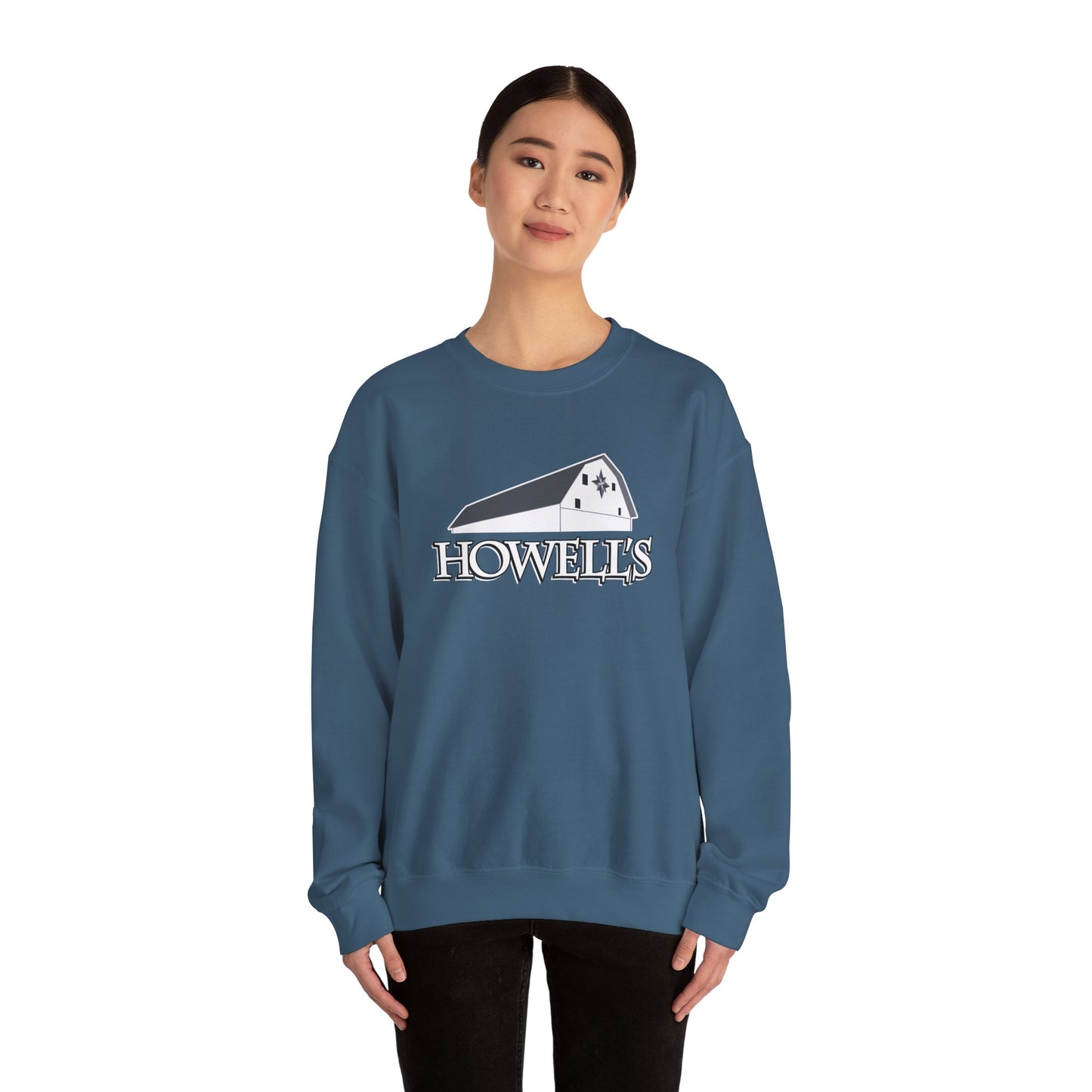 Howells Unisex Crewneck Sweatshirt, Gildan Brand