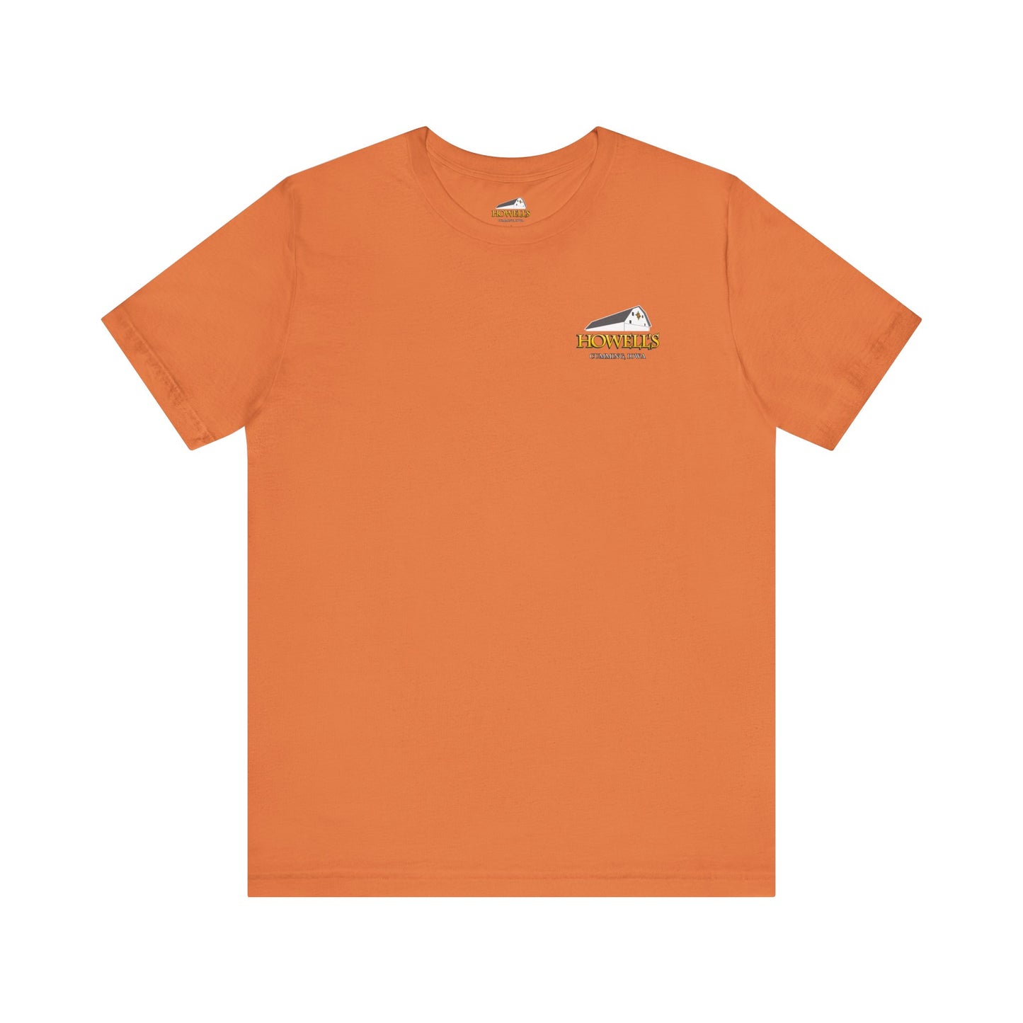 Howell's Goats Adult Unisex Tee, Bella Canva Logo on the Front Goats on the Back