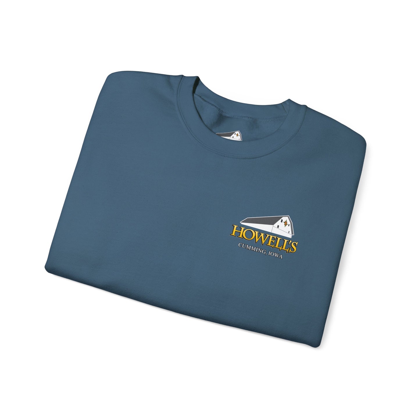 Unisex Crewneck Sweatshirt - Logo on Front Goats on the Back