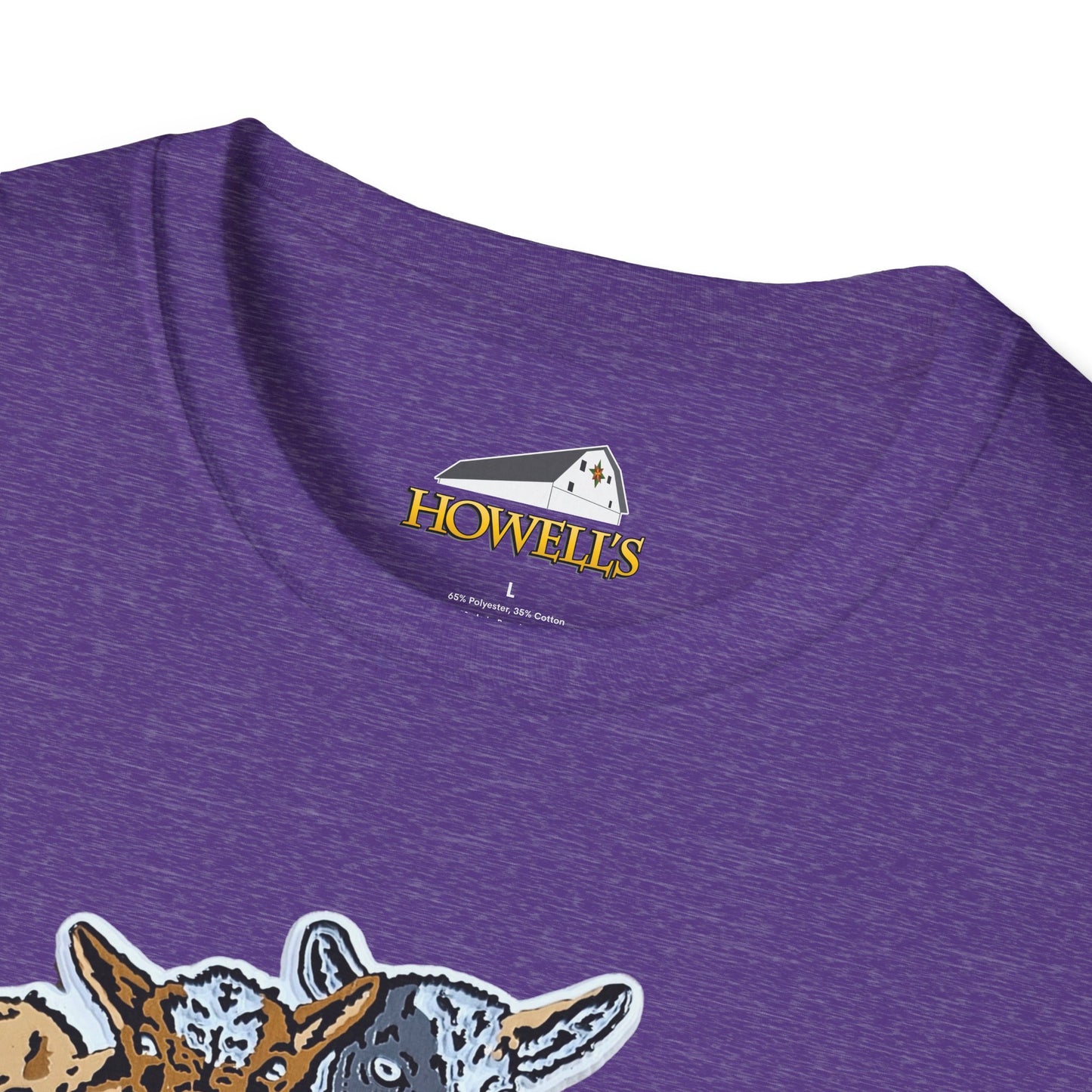 Adult Howell's Goat Graphic Tee, Unisex Softstyle Gildan T-Shirt