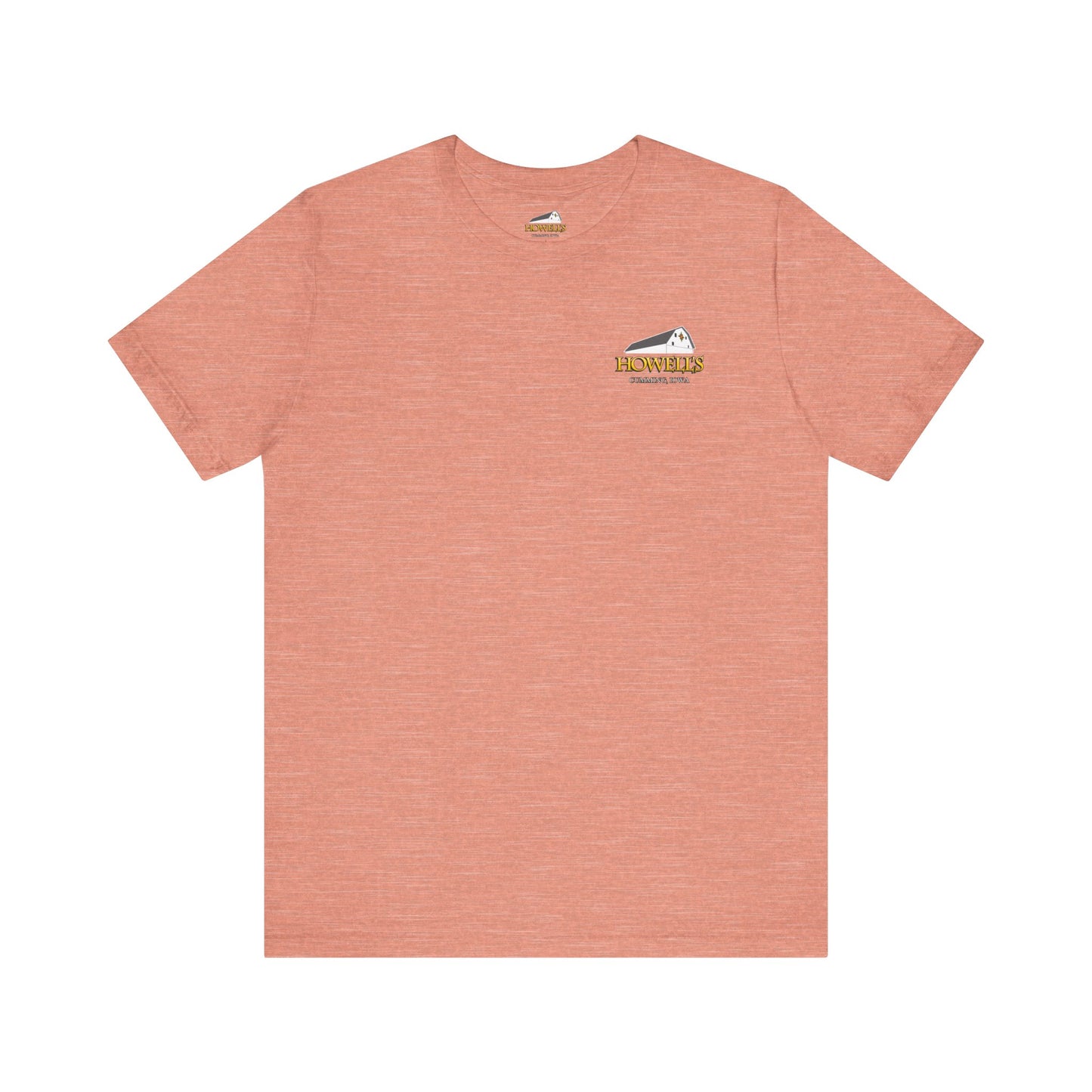 Howell's Goats Adult Unisex Tee, Bella Canva Logo on the Front Goats on the Back
