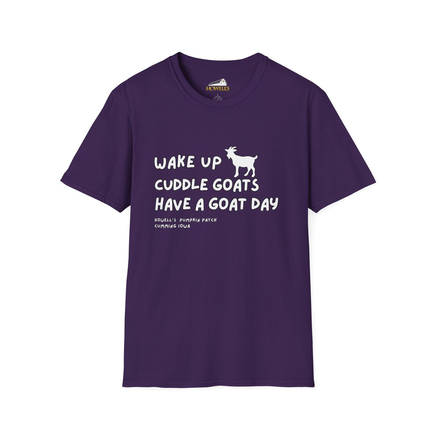 Wake Up Cuddle Goats, Unisex Gildan Adult Shirt