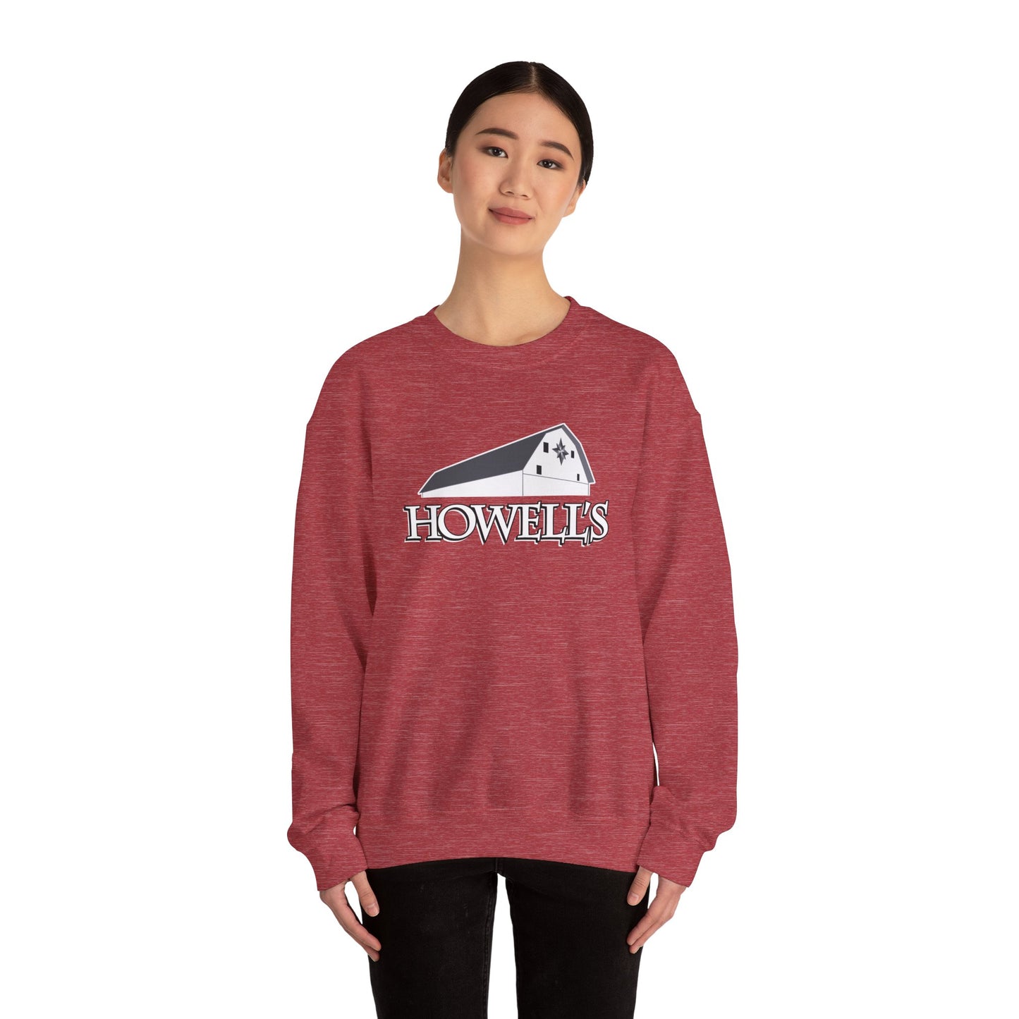 Howells Unisex Crewneck Sweatshirt, Gildan Brand