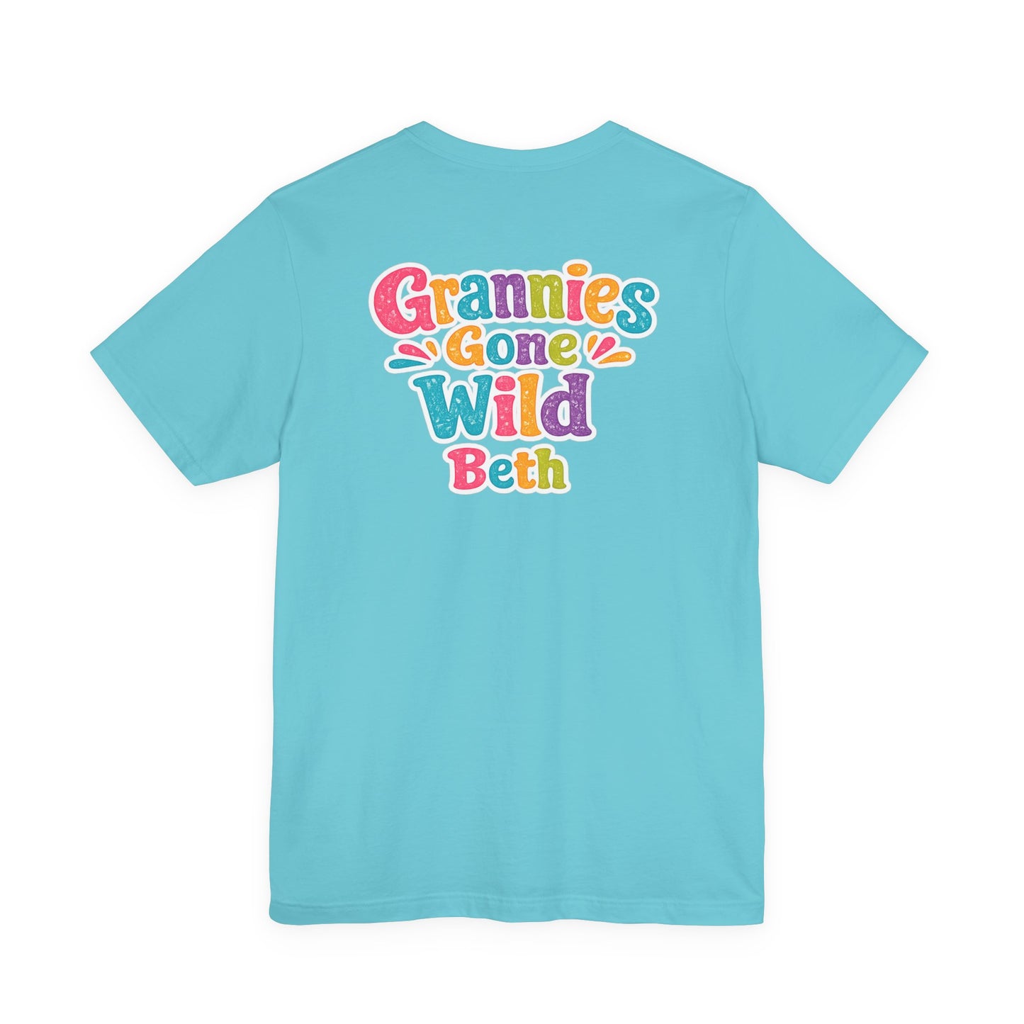 Mexico 2026 Vacation Tee — 'Grannies Gone Wild Beth' Colorful Resort T-Shirt