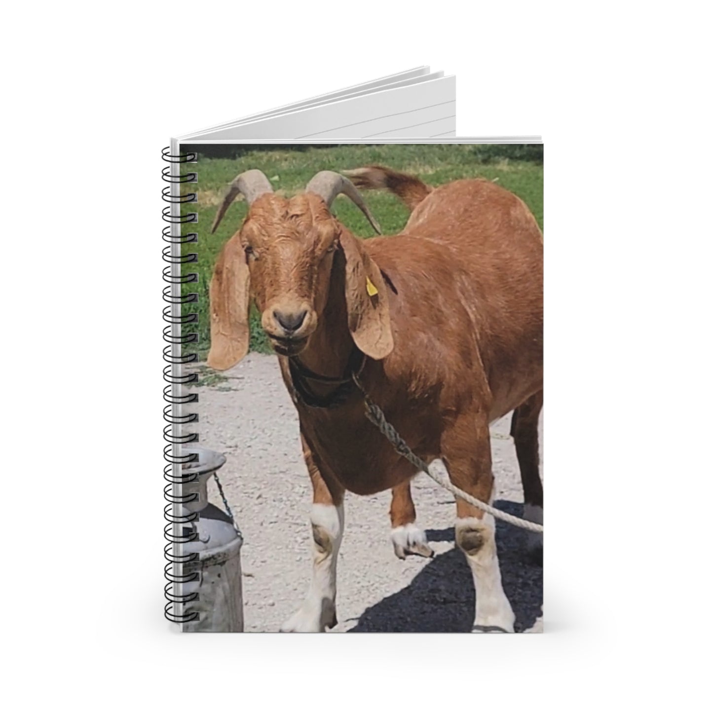 Goat Spiral Notebook
