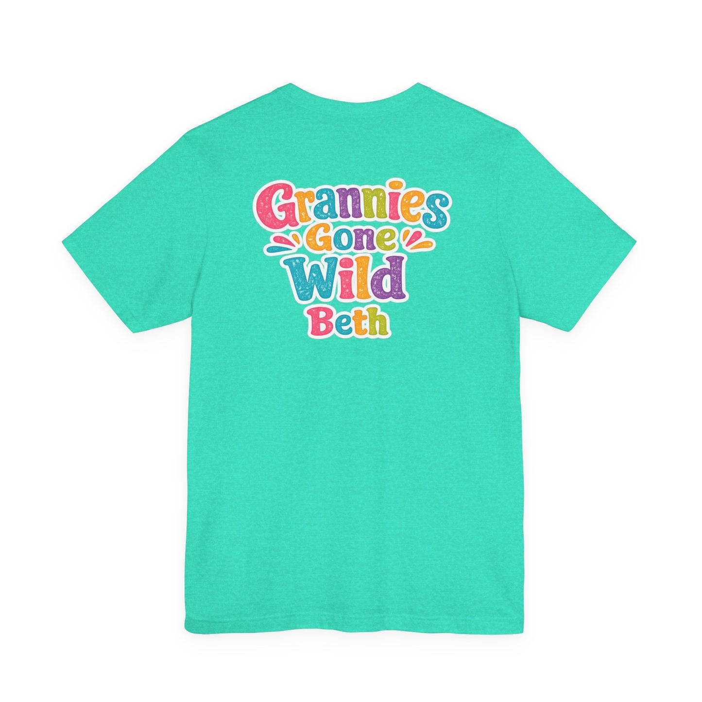 Mexico 2026 Vacation Tee — 'Grannies Gone Wild Beth' Colorful Resort T-Shirt