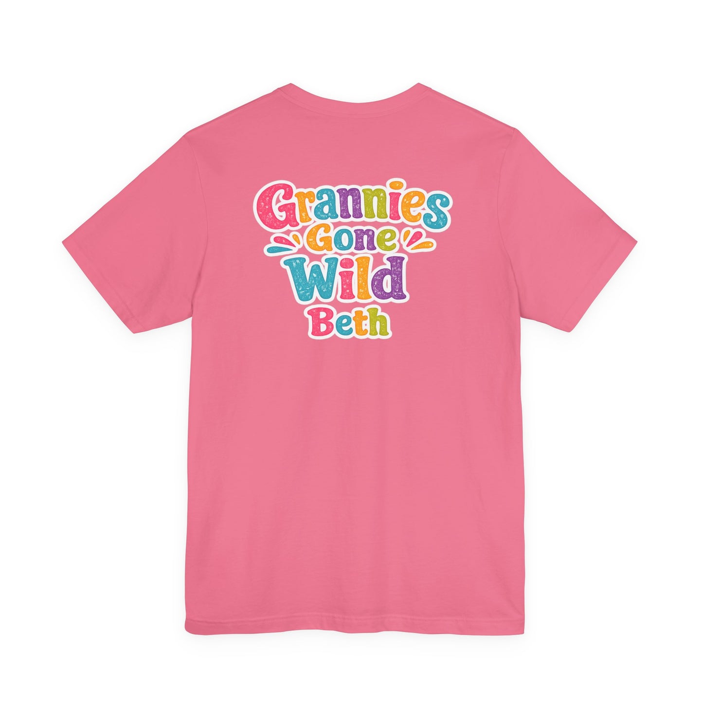 Mexico 2026 Vacation Tee — 'Grannies Gone Wild Beth' Colorful Resort T-Shirt