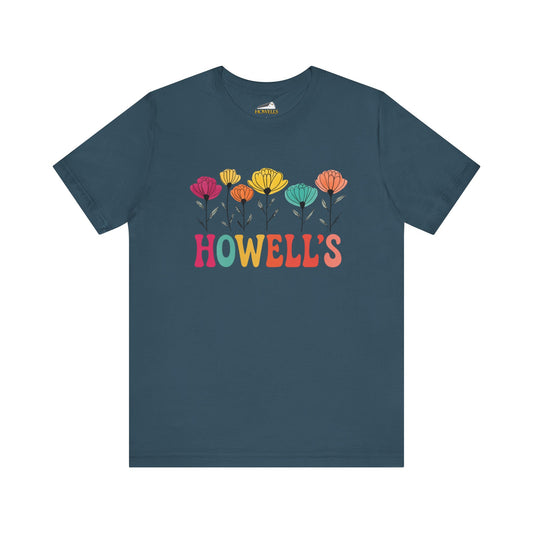 Floral Howells Tee, Custom Shirt, Gift for Her, Summer Apparel,
