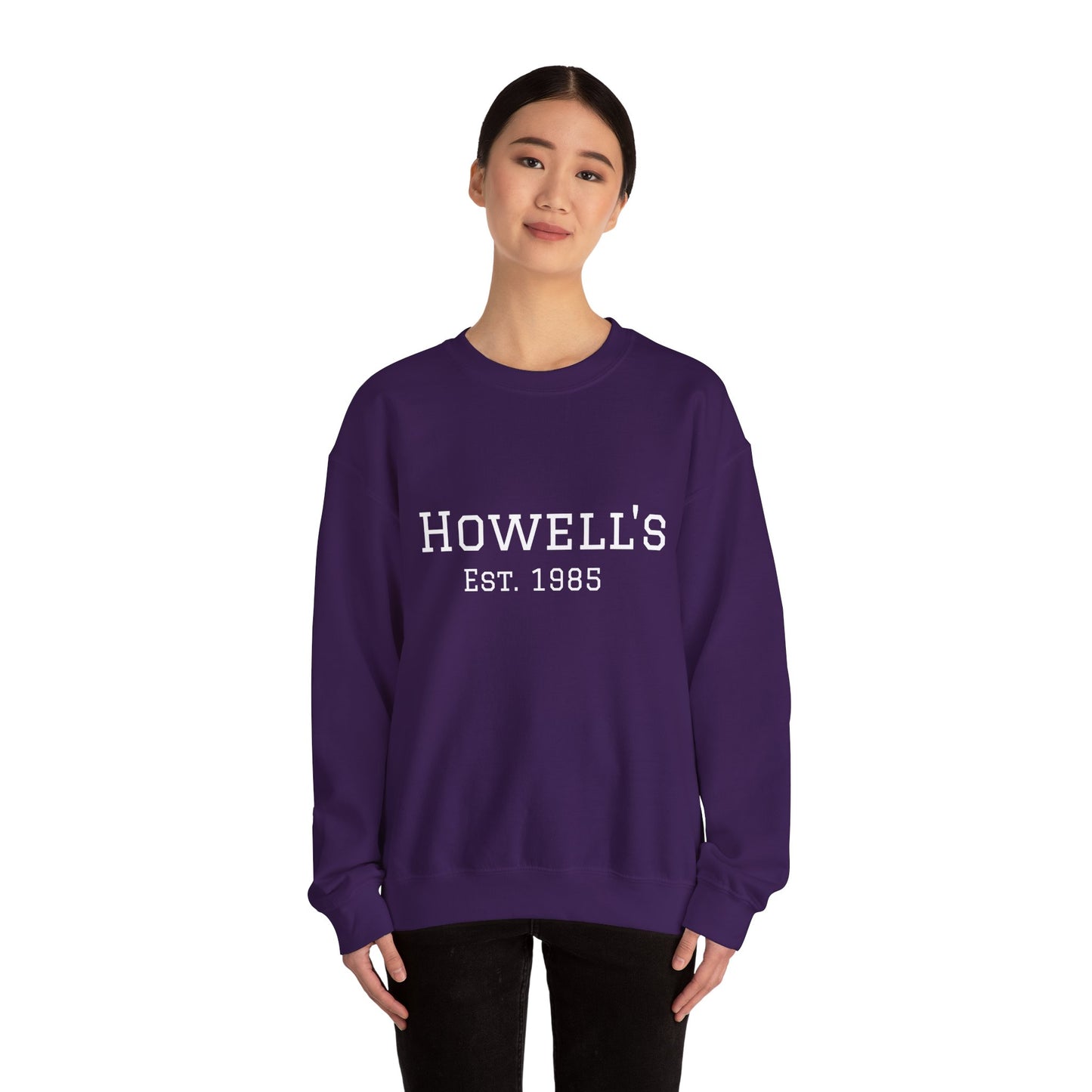 Adult Howell's Sweatshirt, Unisex Gildan Crewneck,