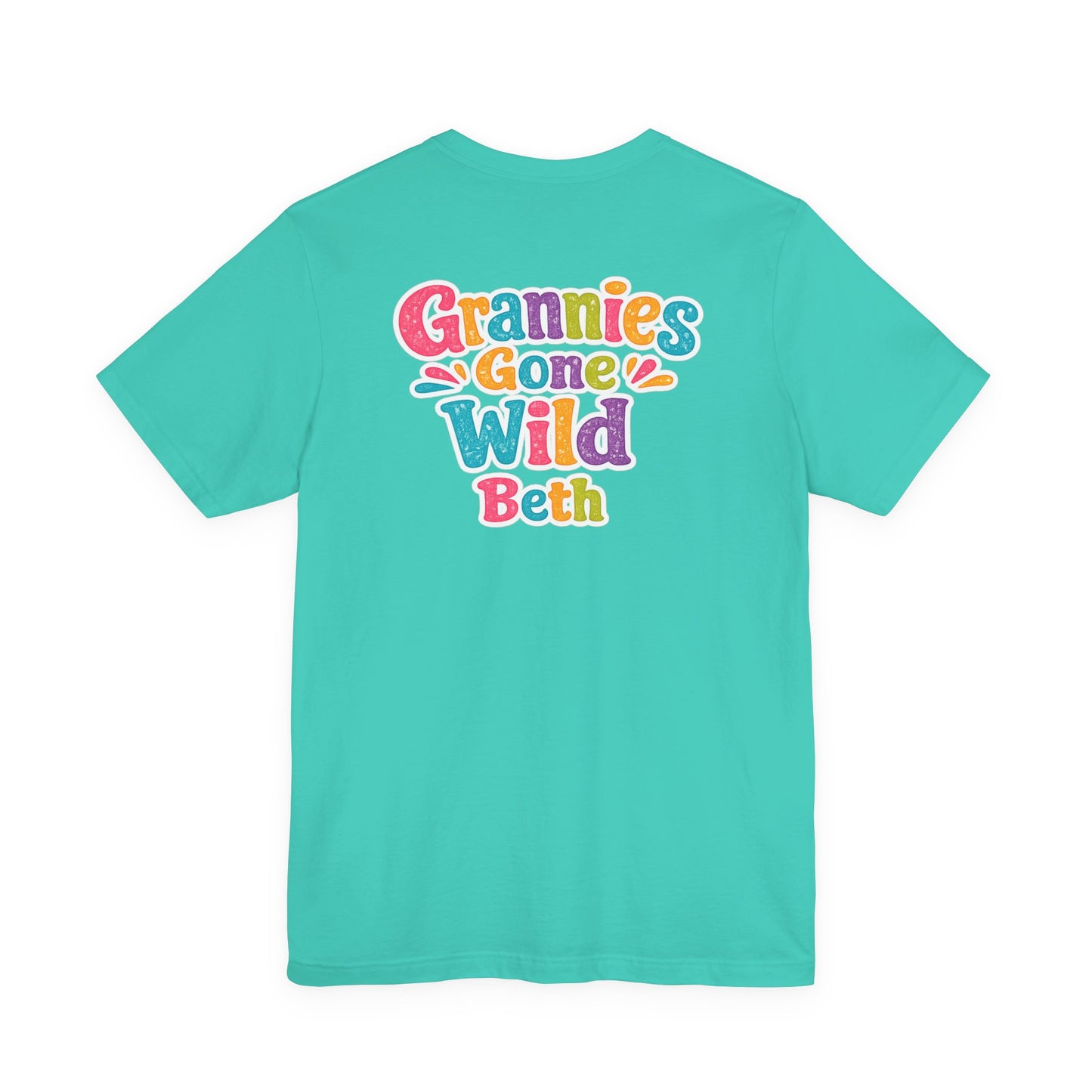 Mexico 2026 Vacation Tee — 'Grannies Gone Wild Beth' Colorful Resort T-Shirt