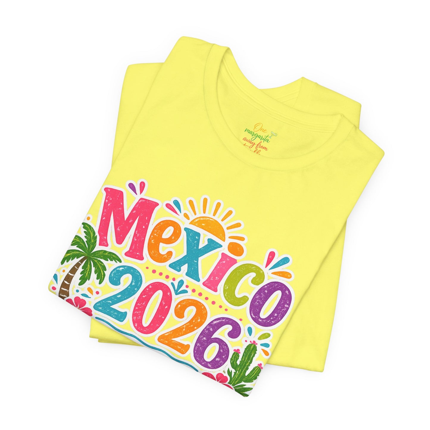 Mexico 2026 Vacation Tee — 'Grannies Gone Wild Beth' Colorful Resort T-Shirt