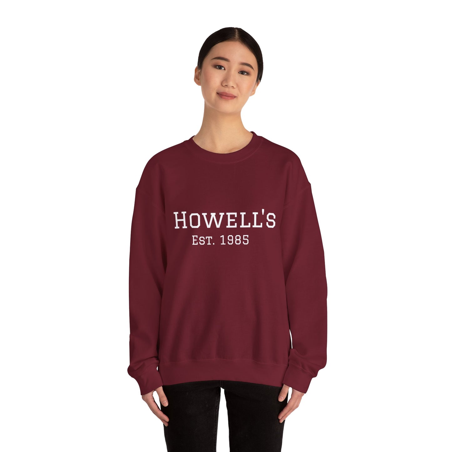 Adult Howell's Sweatshirt, Unisex Gildan Crewneck,