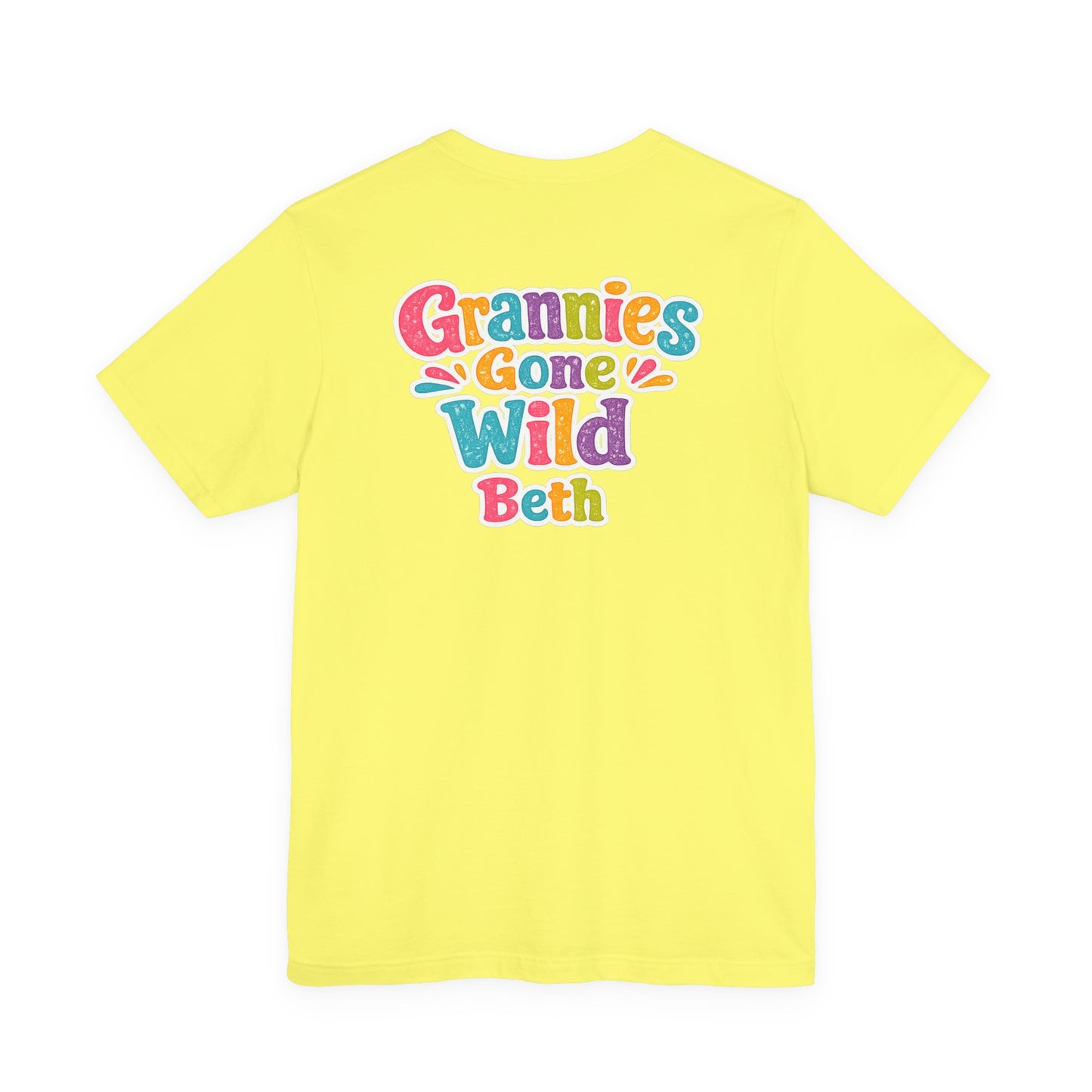 Mexico 2026 Vacation Tee — 'Grannies Gone Wild Beth' Colorful Resort T-Shirt