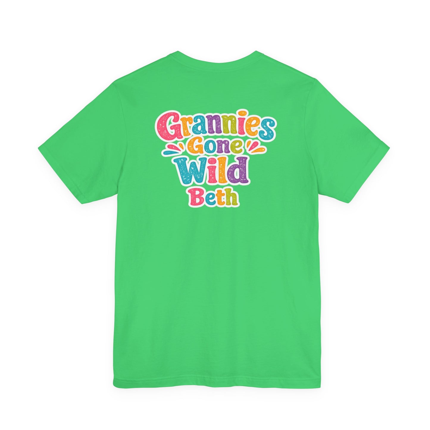 Mexico 2026 Vacation Tee — 'Grannies Gone Wild Beth' Colorful Resort T-Shirt