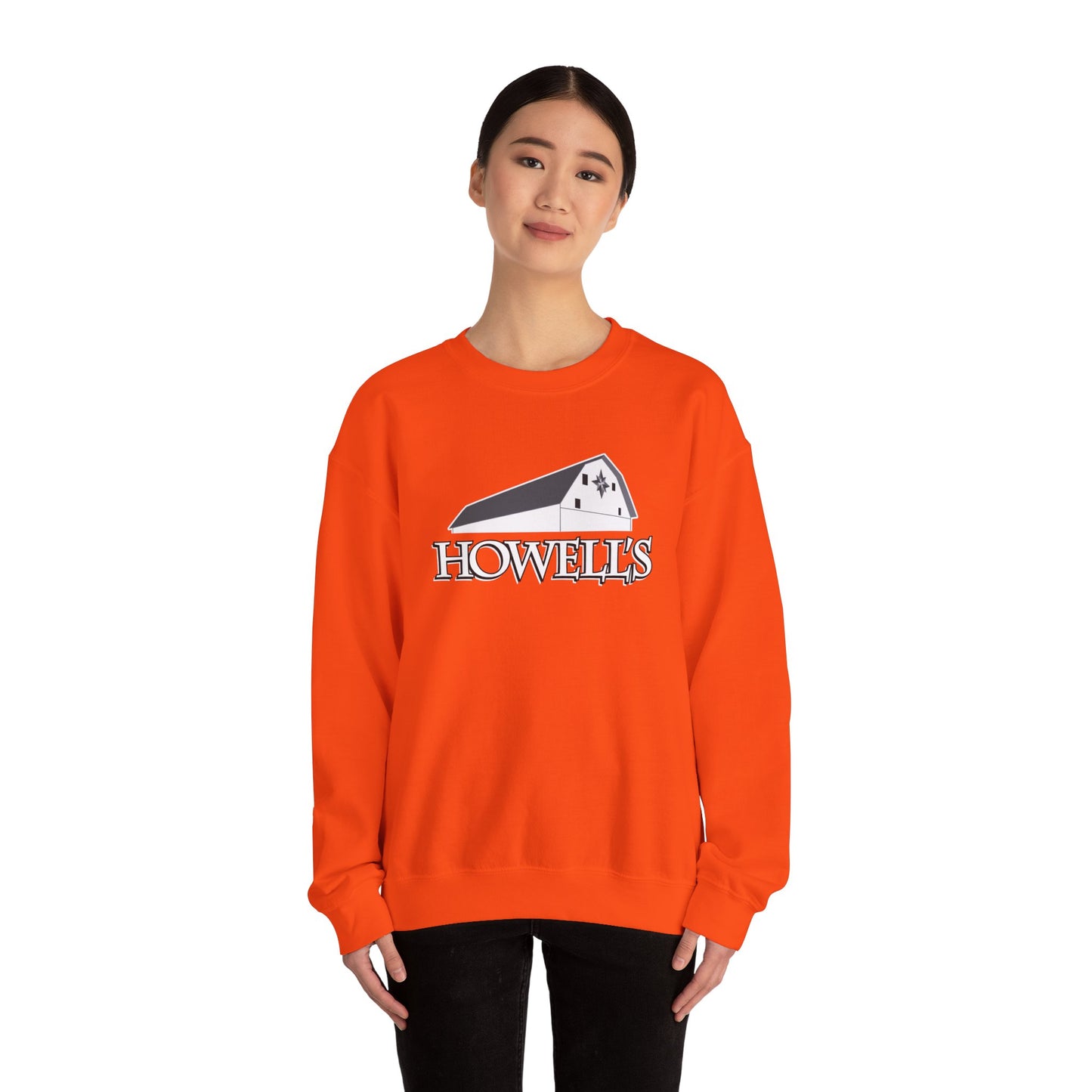 Howells Unisex Crewneck Sweatshirt, Gildan Brand