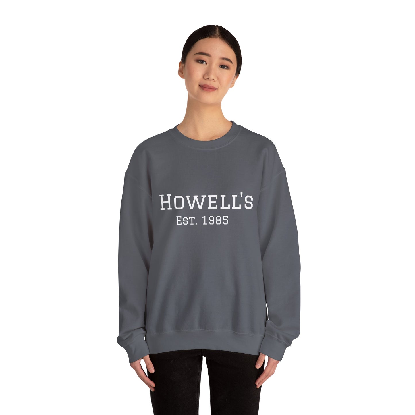 Adult Howell's Sweatshirt, Unisex Gildan Crewneck,