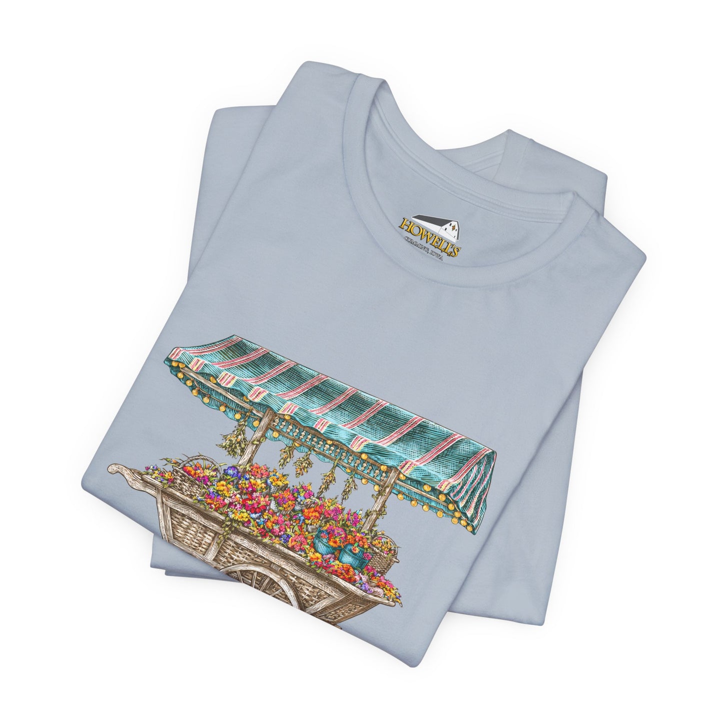 Howell's Flower Cart T‑Shirt — Cumming, Iowa Vintage Market Tee