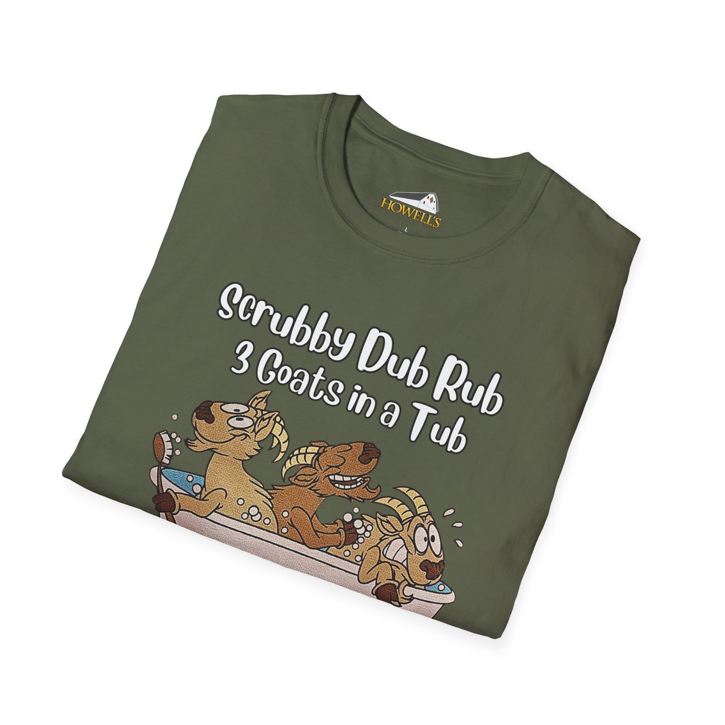 Scrubby Dub Rub Unisex Gildan Adult T-Shirt