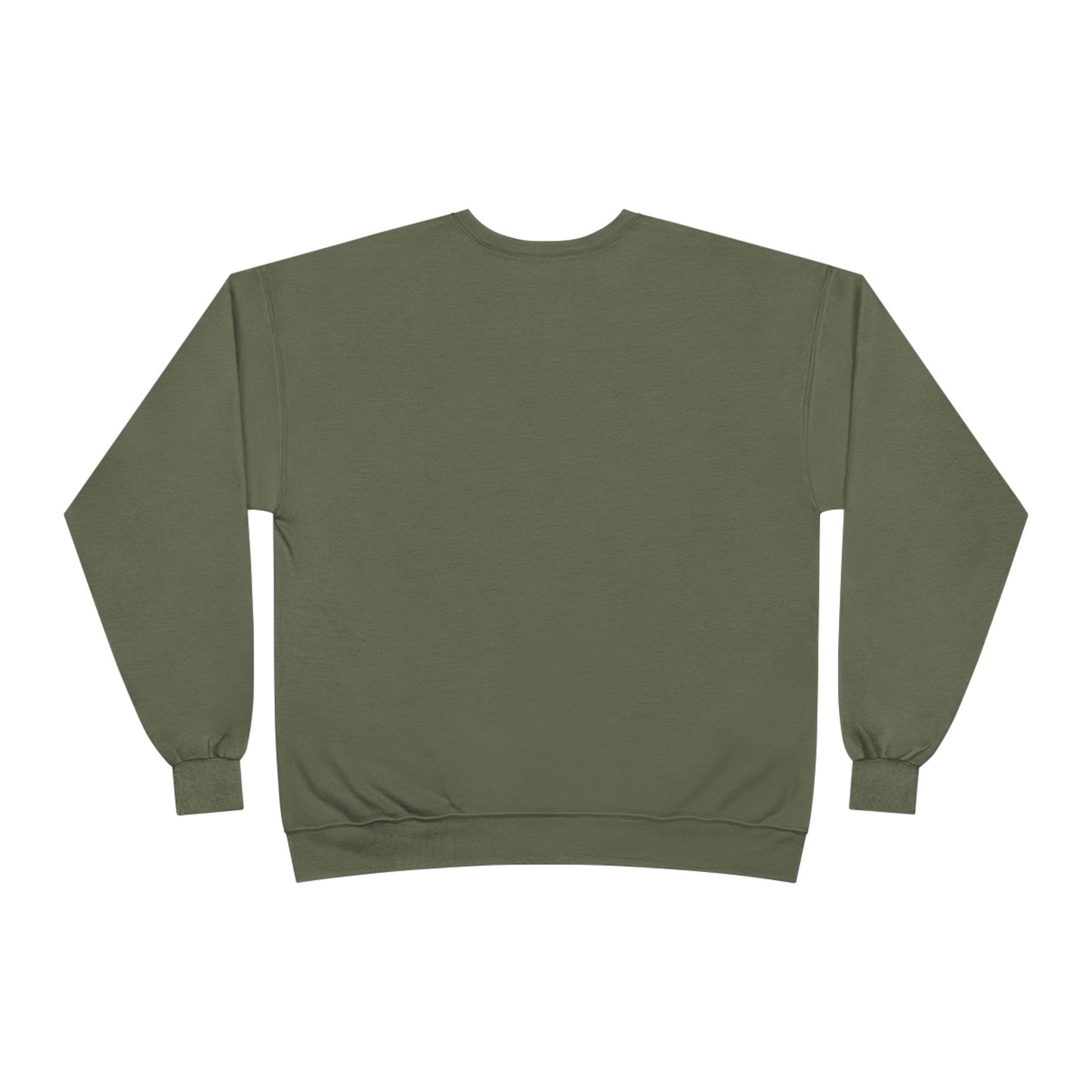Fall Vibes Crewneck Sweatshirt — Cozy Olive Autumn Pullover