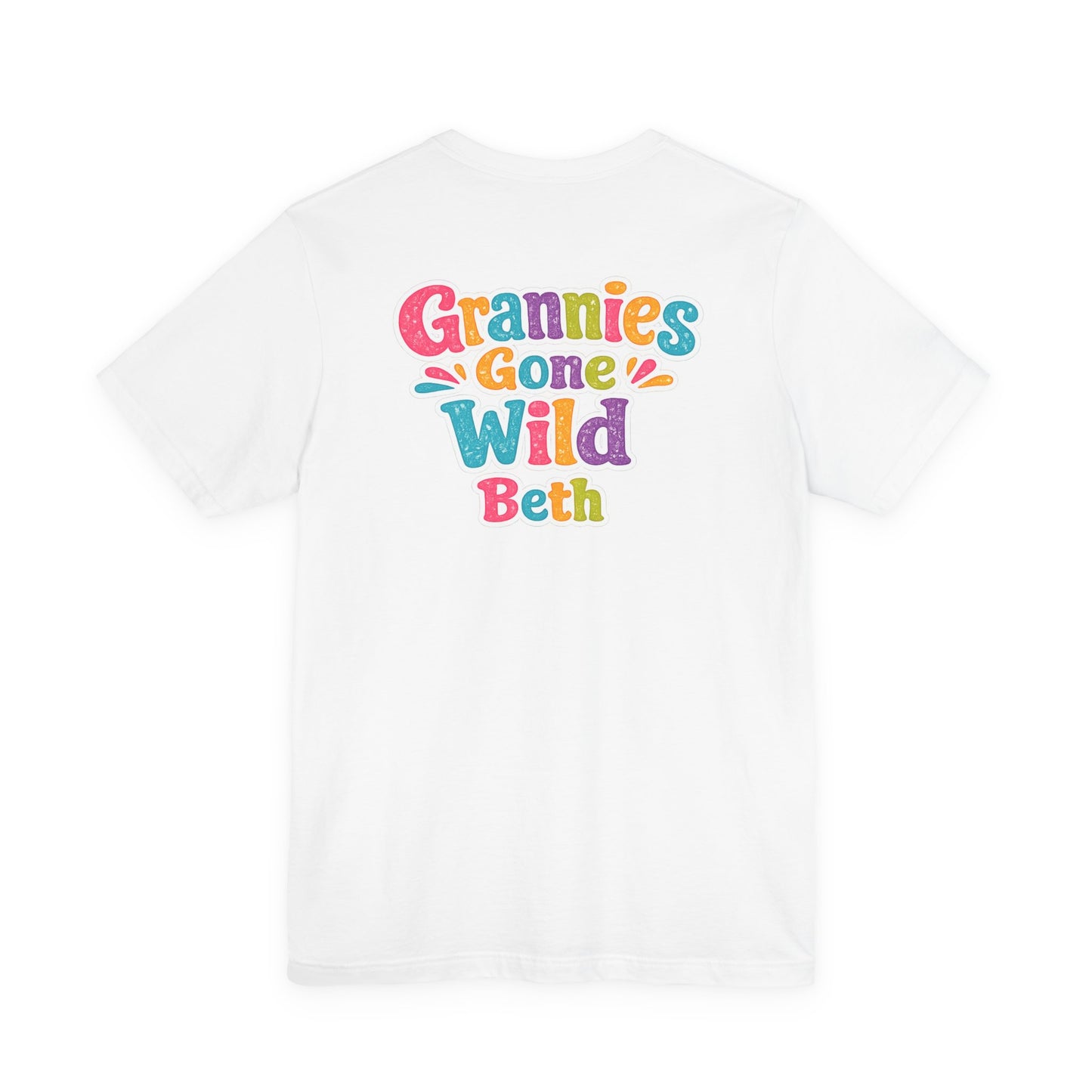 Mexico 2026 Vacation Tee — 'Grannies Gone Wild Beth' Colorful Resort T-Shirt