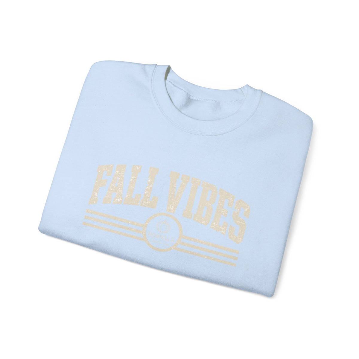 Fall Vibes Crewneck Sweatshirt — Cozy Autumn Graphic Pullover