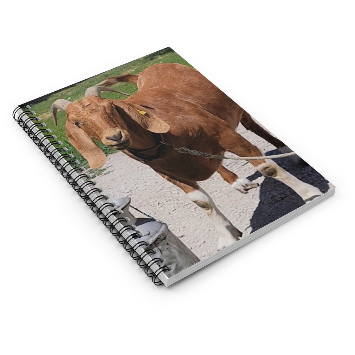 Goat Spiral Notebook