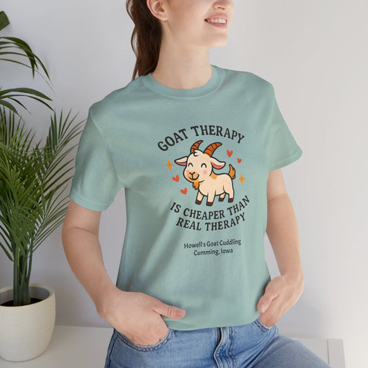 Goat Therapy Tee | Cute Goat Shirt