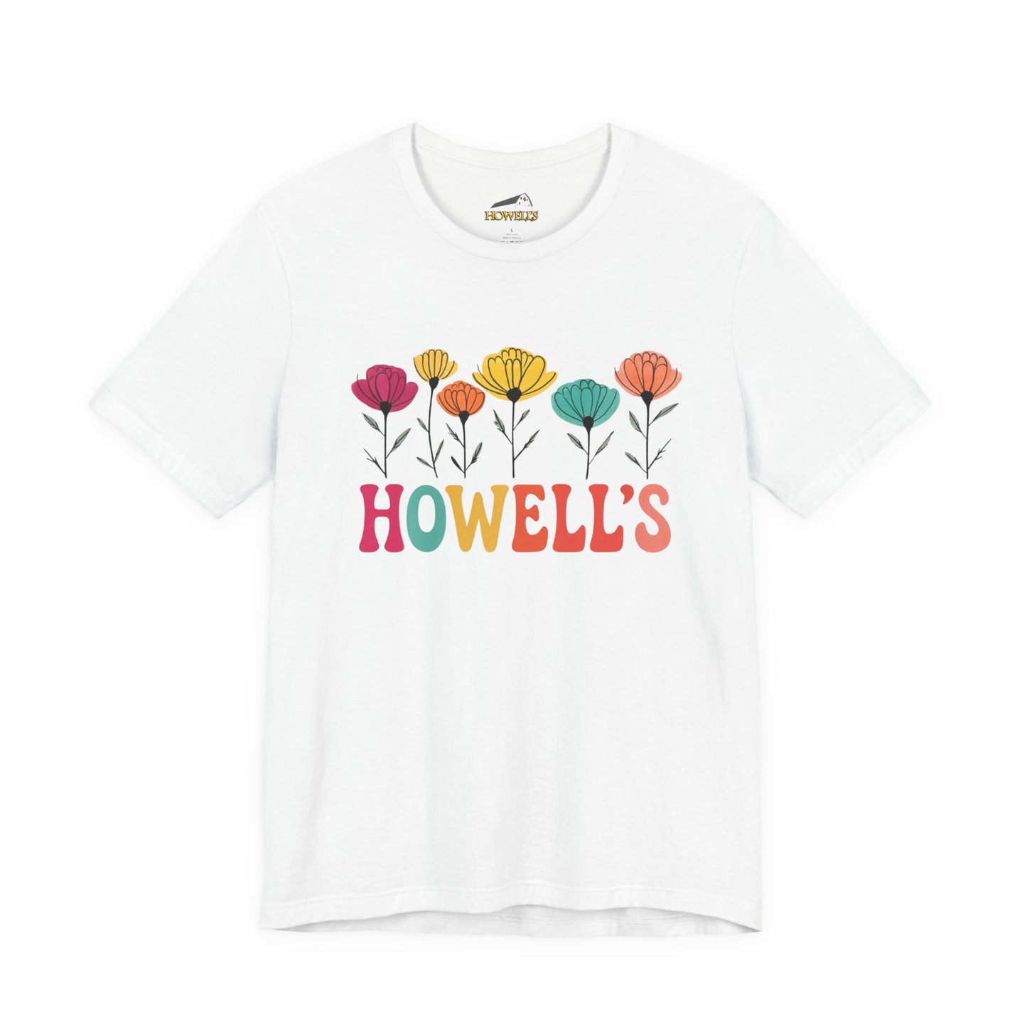 Floral Howells Tee, Custom Shirt, Gift for Her, Summer Apparel,