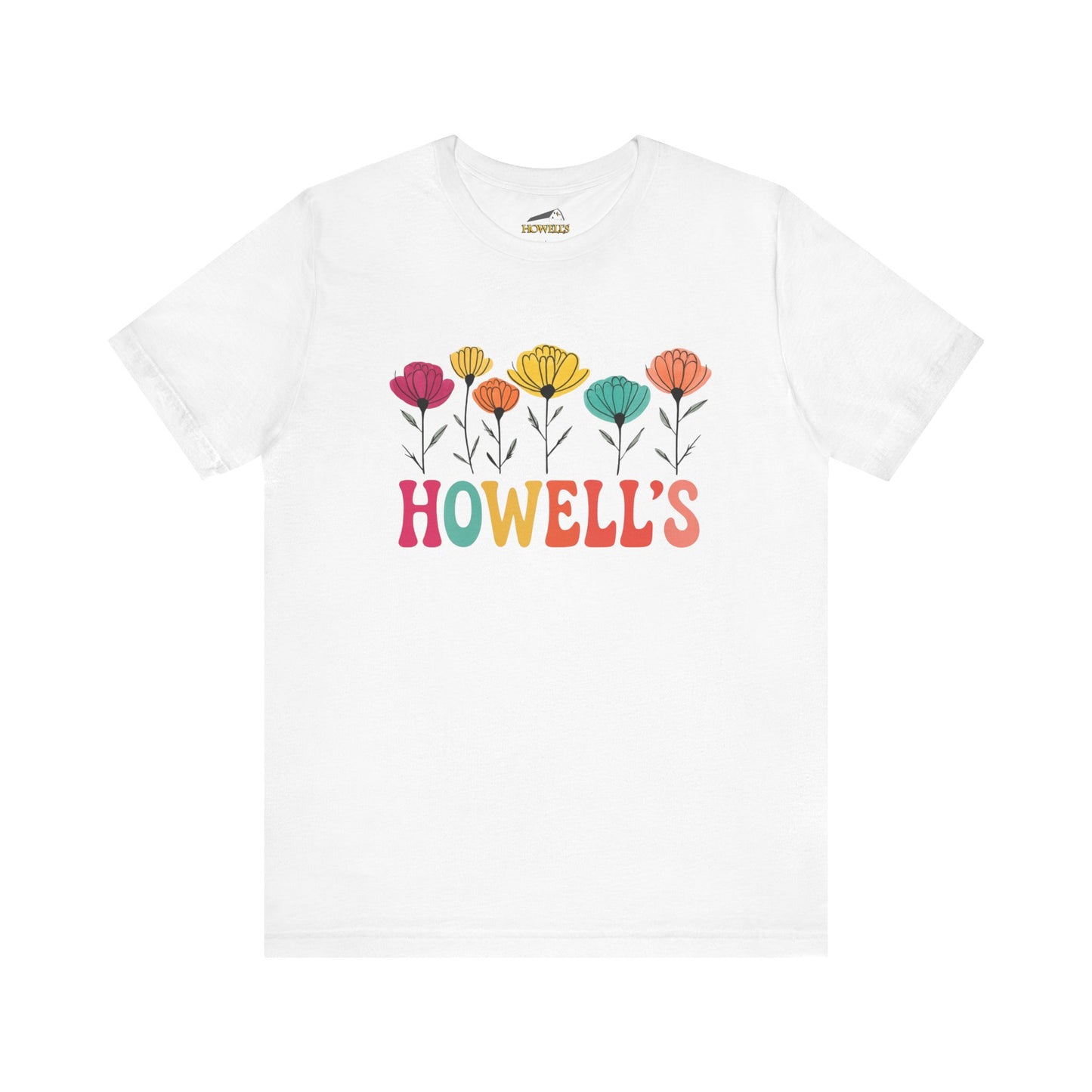 Floral Howells Tee, Custom Shirt, Gift for Her, Summer Apparel,
