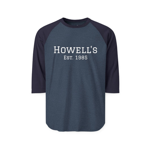 Howell's Est. 1985 Unisex Raglan Shirt,
