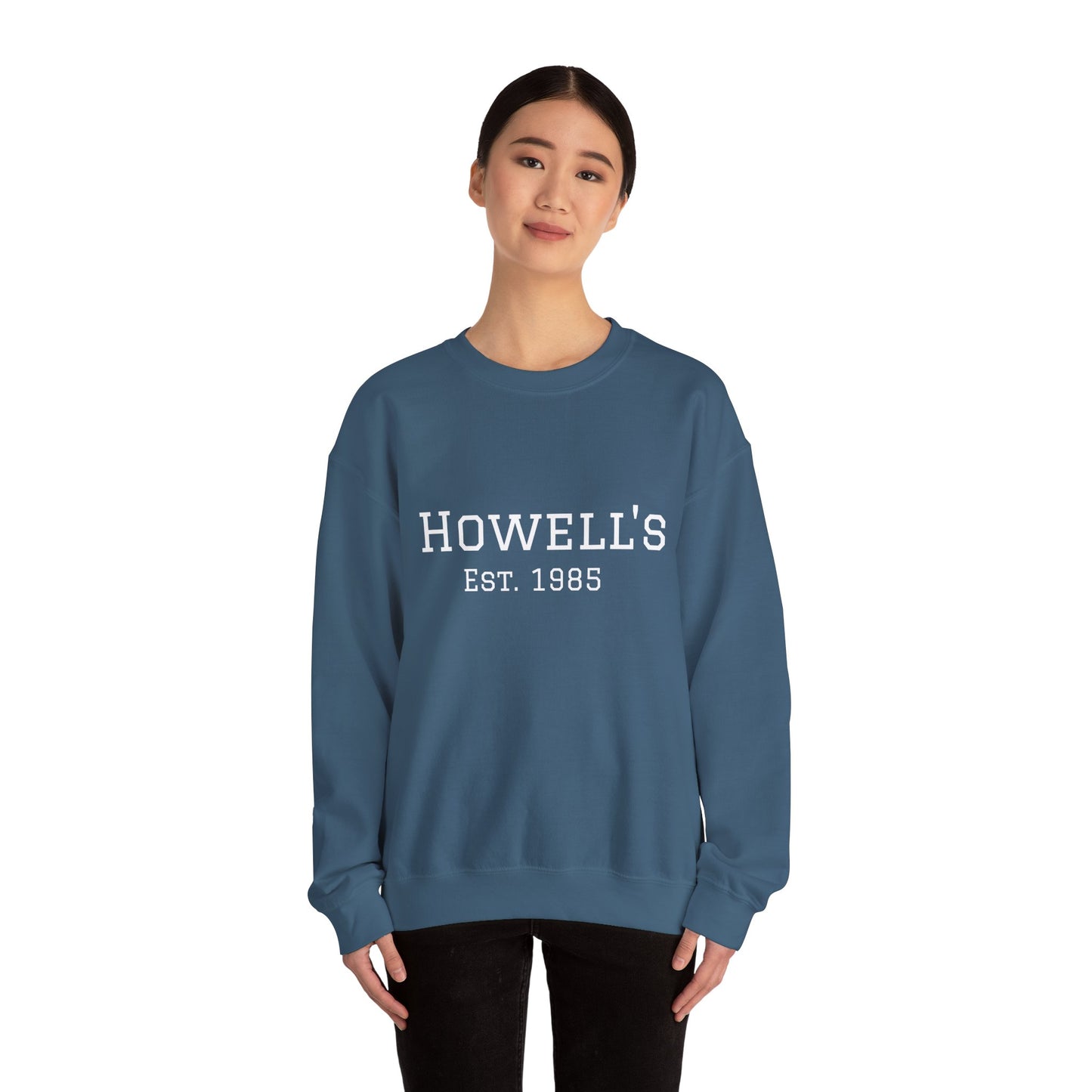 Adult Howell's Sweatshirt, Unisex Gildan Crewneck,