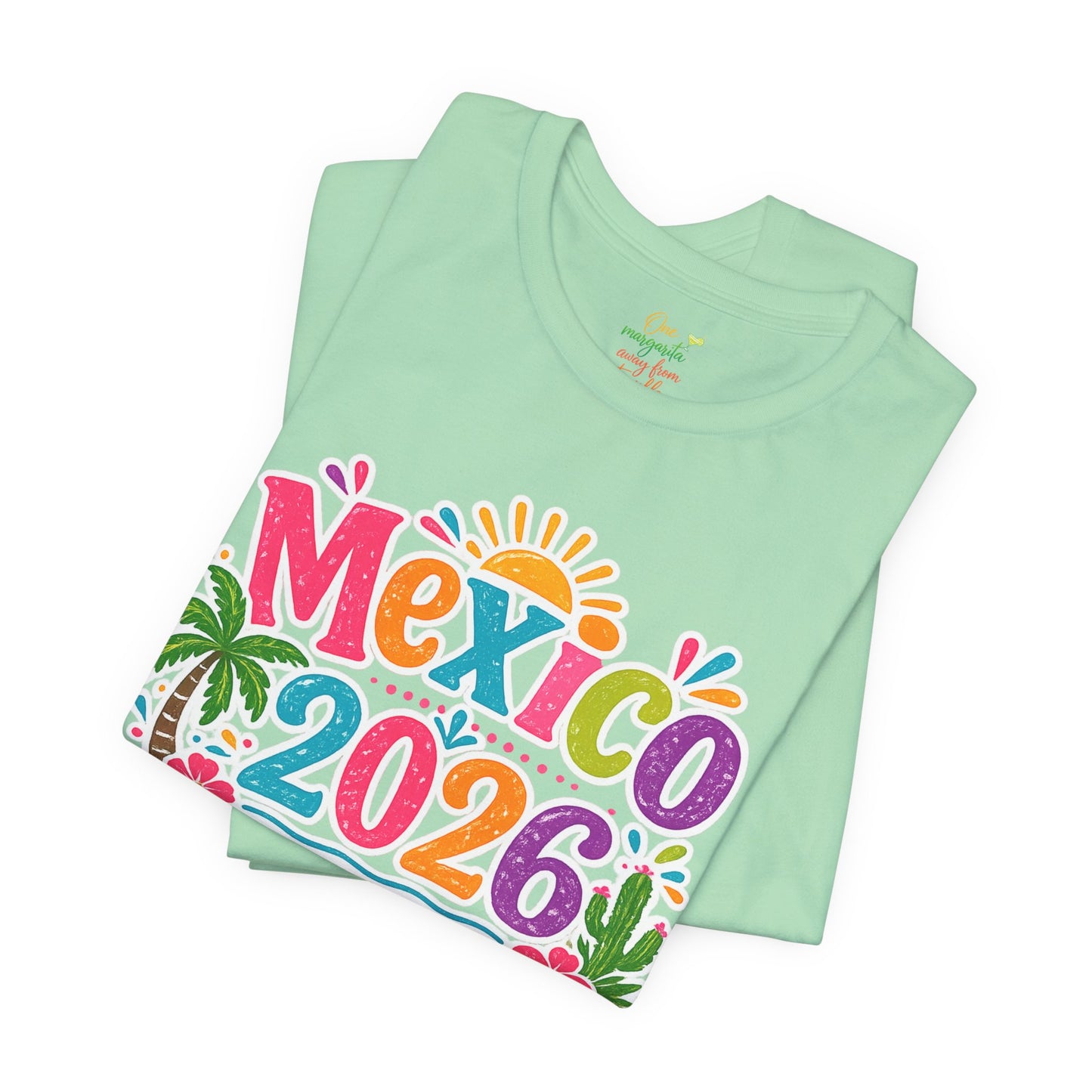 Mexico 2026 Vacation Tee — 'Grannies Gone Wild Beth' Colorful Resort T-Shirt
