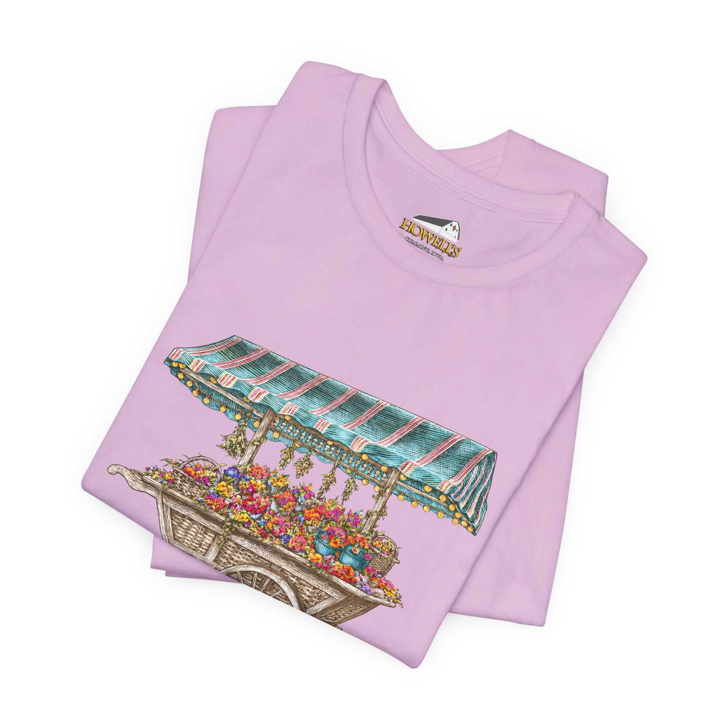 Howell's Flower Cart T‑Shirt — Cumming, Iowa Vintage Market Tee