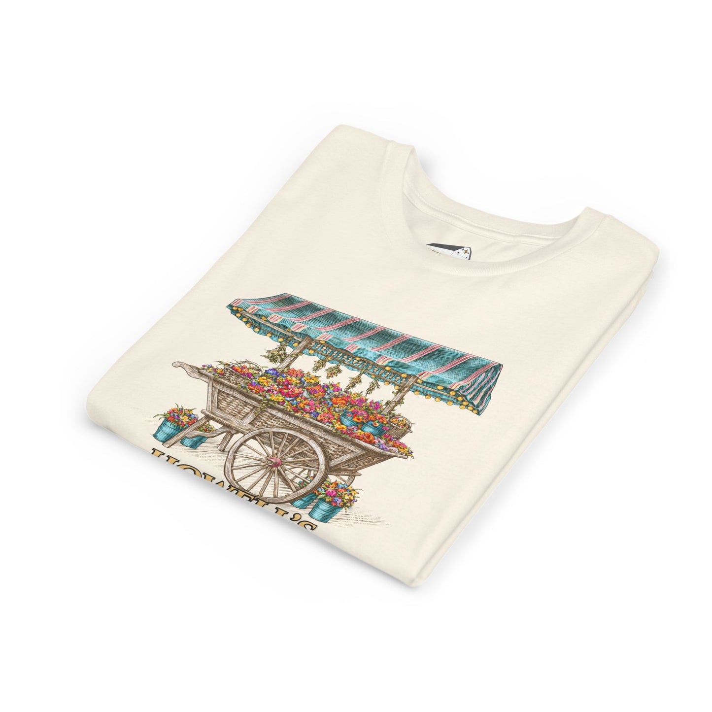 Youth Tee — Vintage Flower Cart "Howells" Graphic