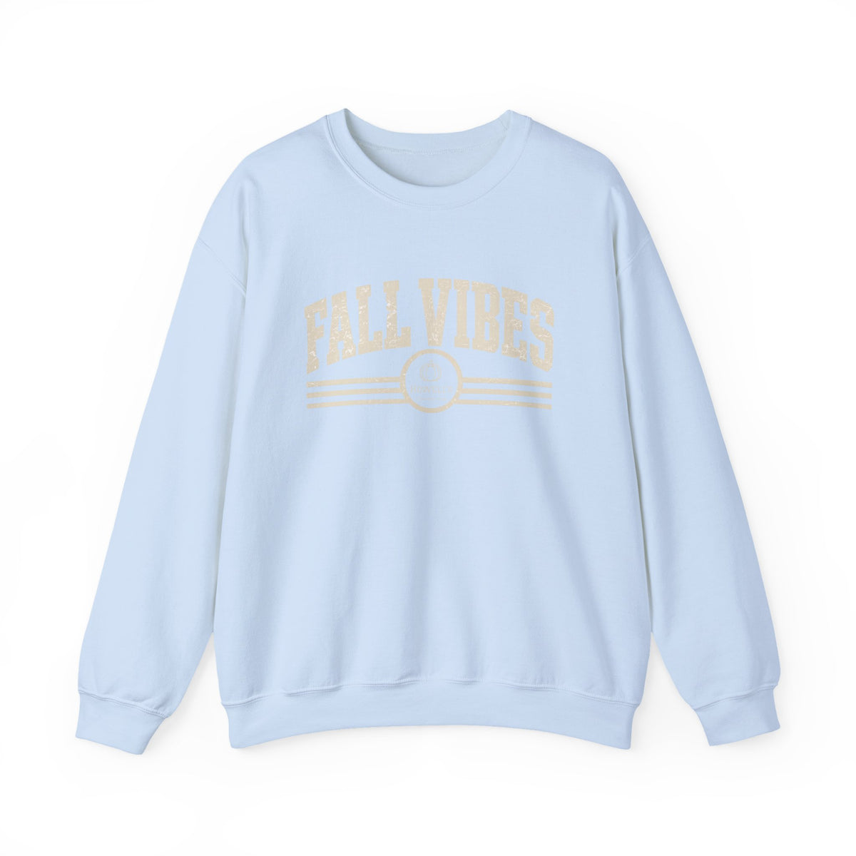 Fall Vibes Crewneck Sweatshirt — Cozy Autumn Graphic Pullover